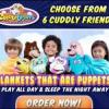 Cuddle Uppets Hot New Blanket Puppet for Kids offer Kids Stuff